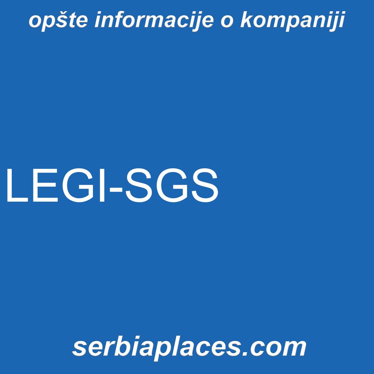 LEGI-SGS