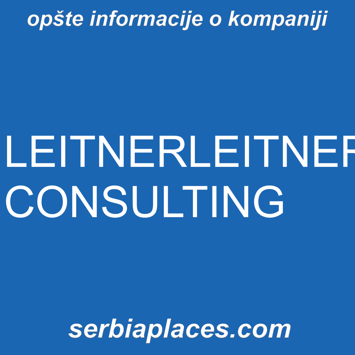 LEITNERLEITNER CONSULTING