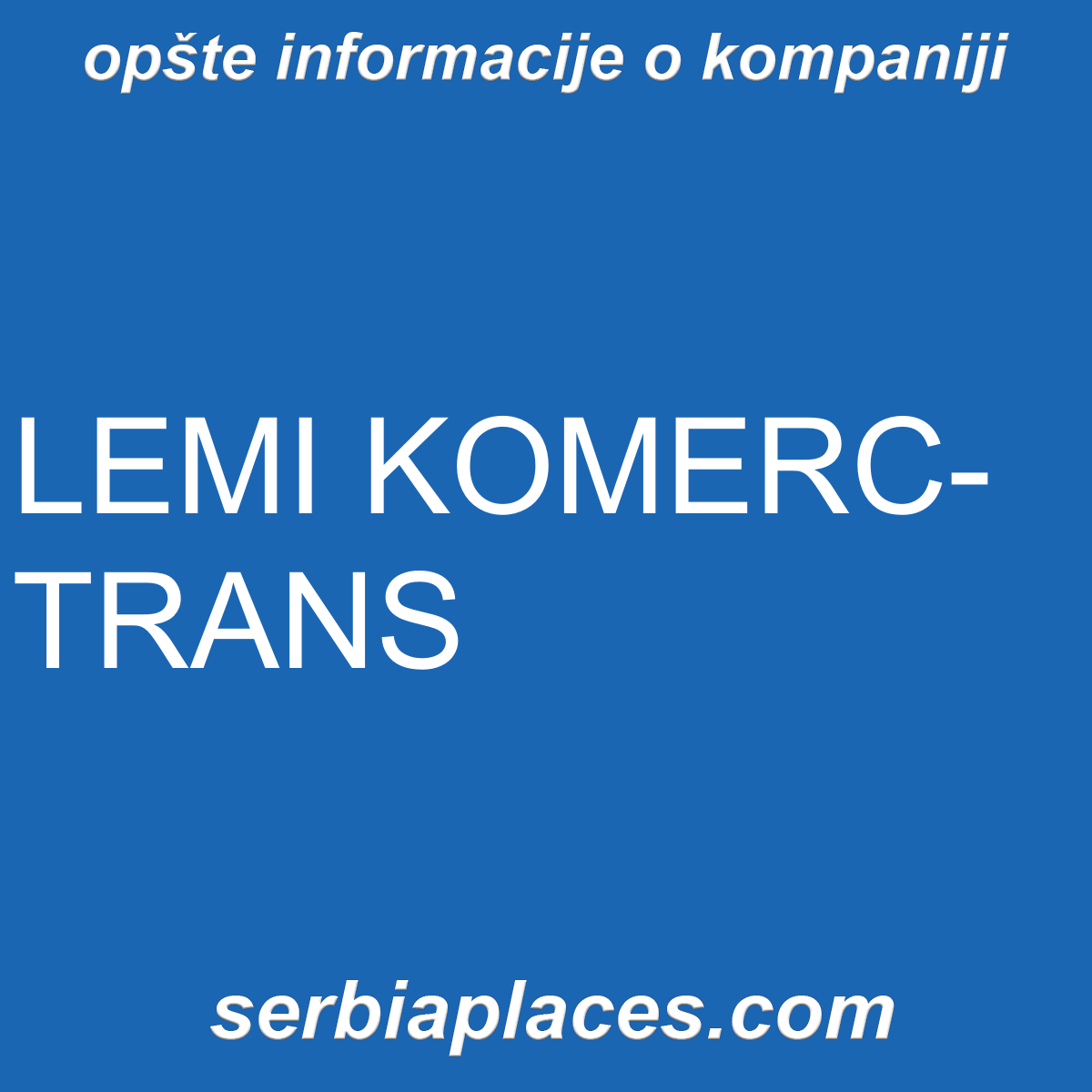 LEMI KOMERC-TRANS