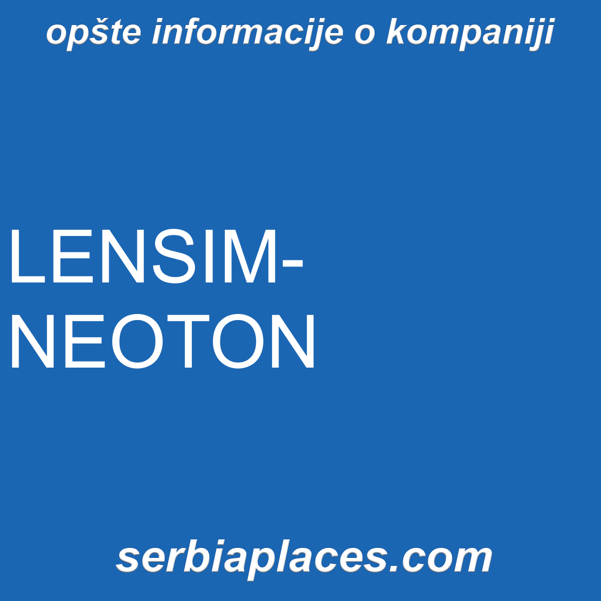 LENSIM-NEOTON