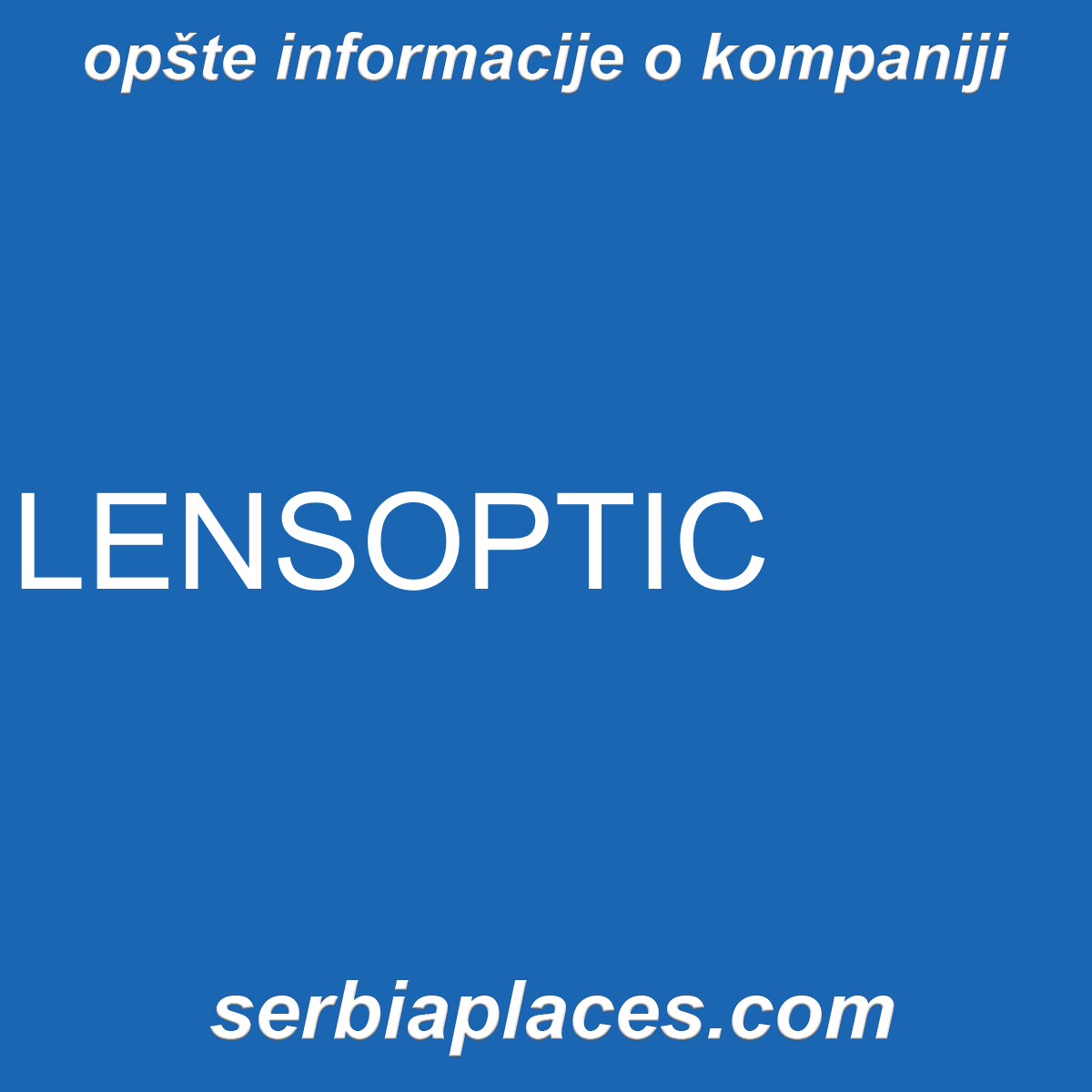 LENSOPTIC