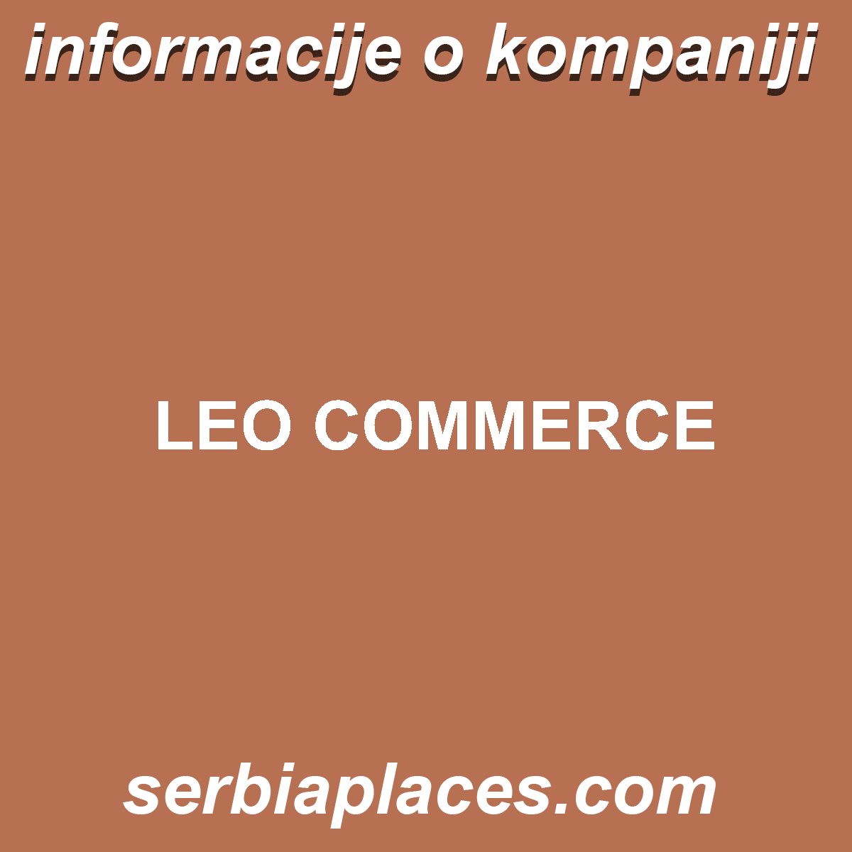 LEO COMMERCE