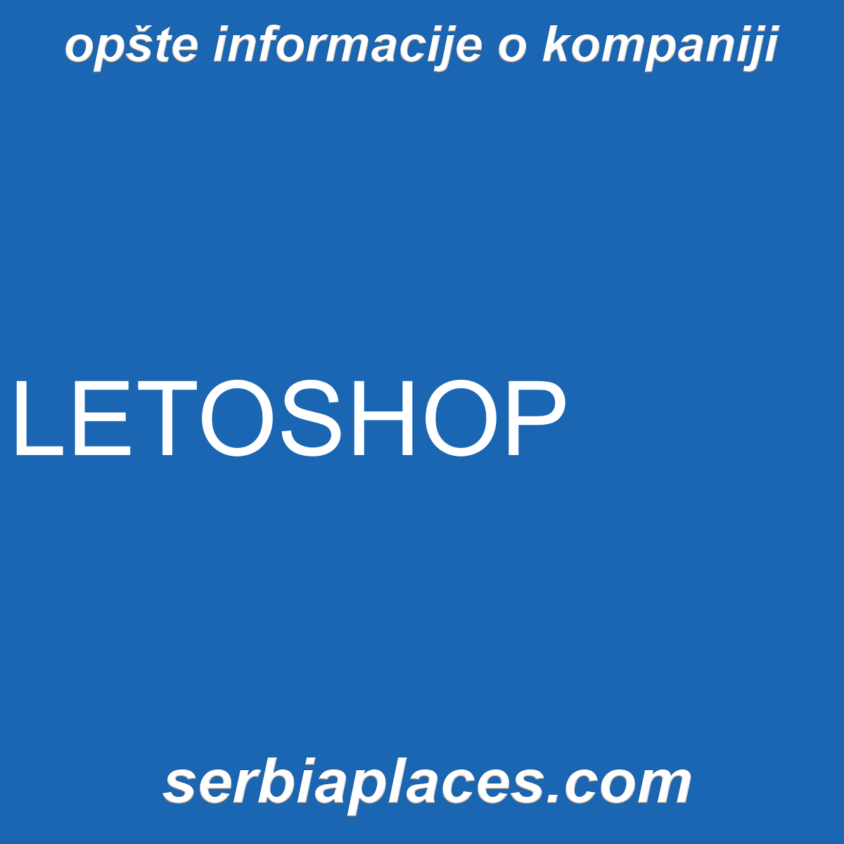 LETOSHOP