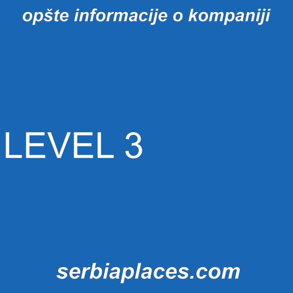 LEVEL 3