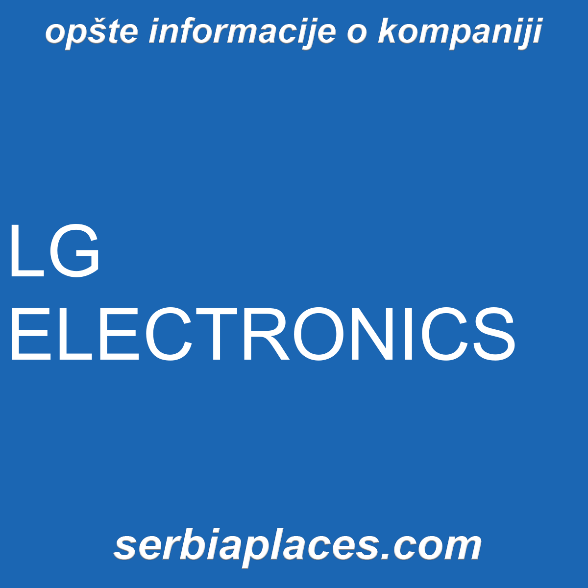 LG ELECTRONICS