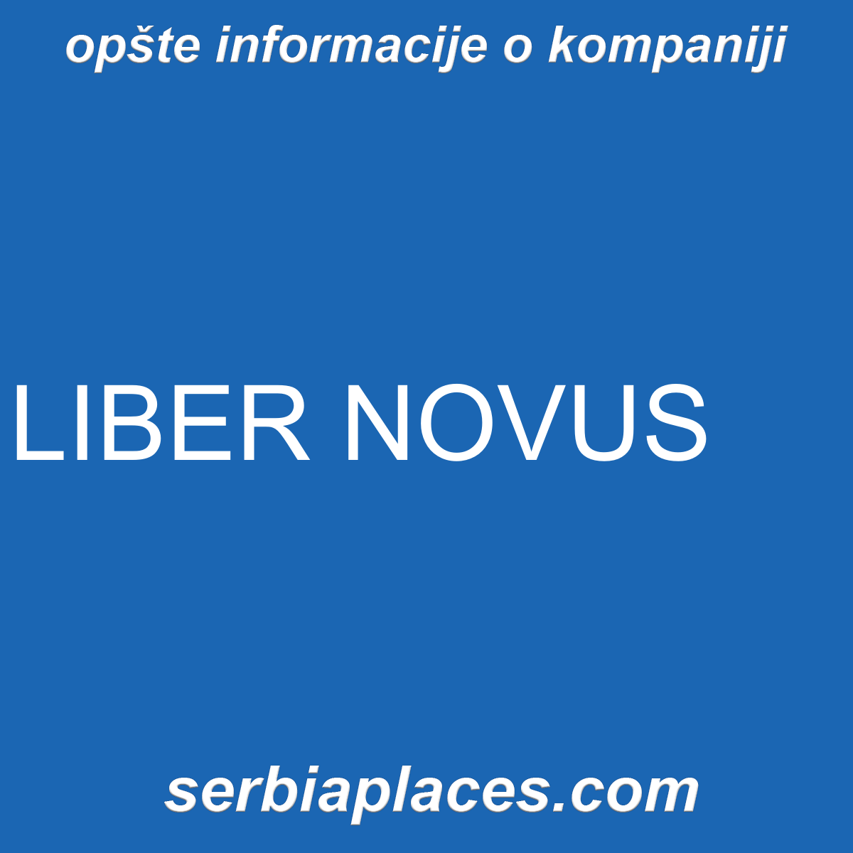 LIBER NOVUS