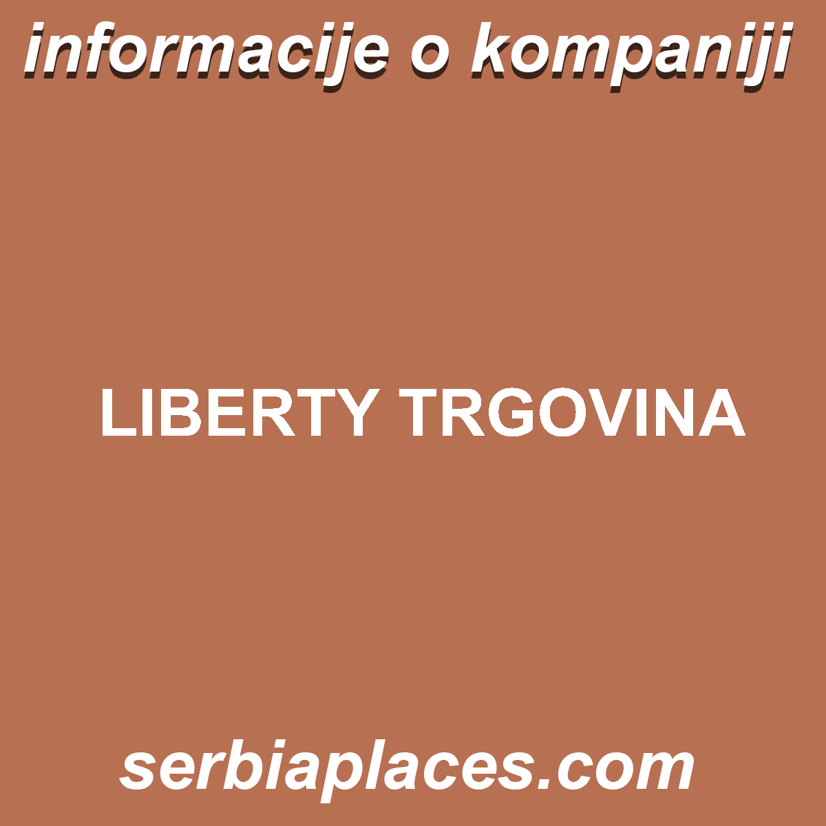 LIBERTY TRGOVINA
