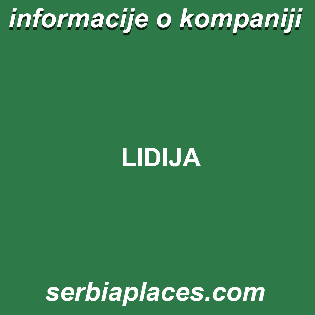 LIDIJA