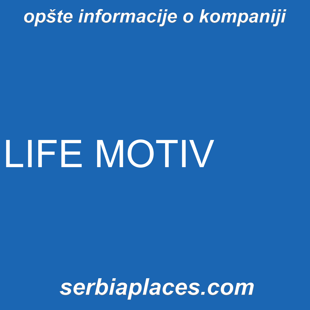 LIFE MOTIV