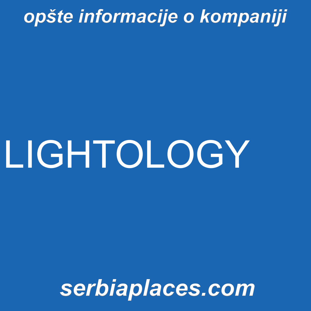 LIGHTOLOGY