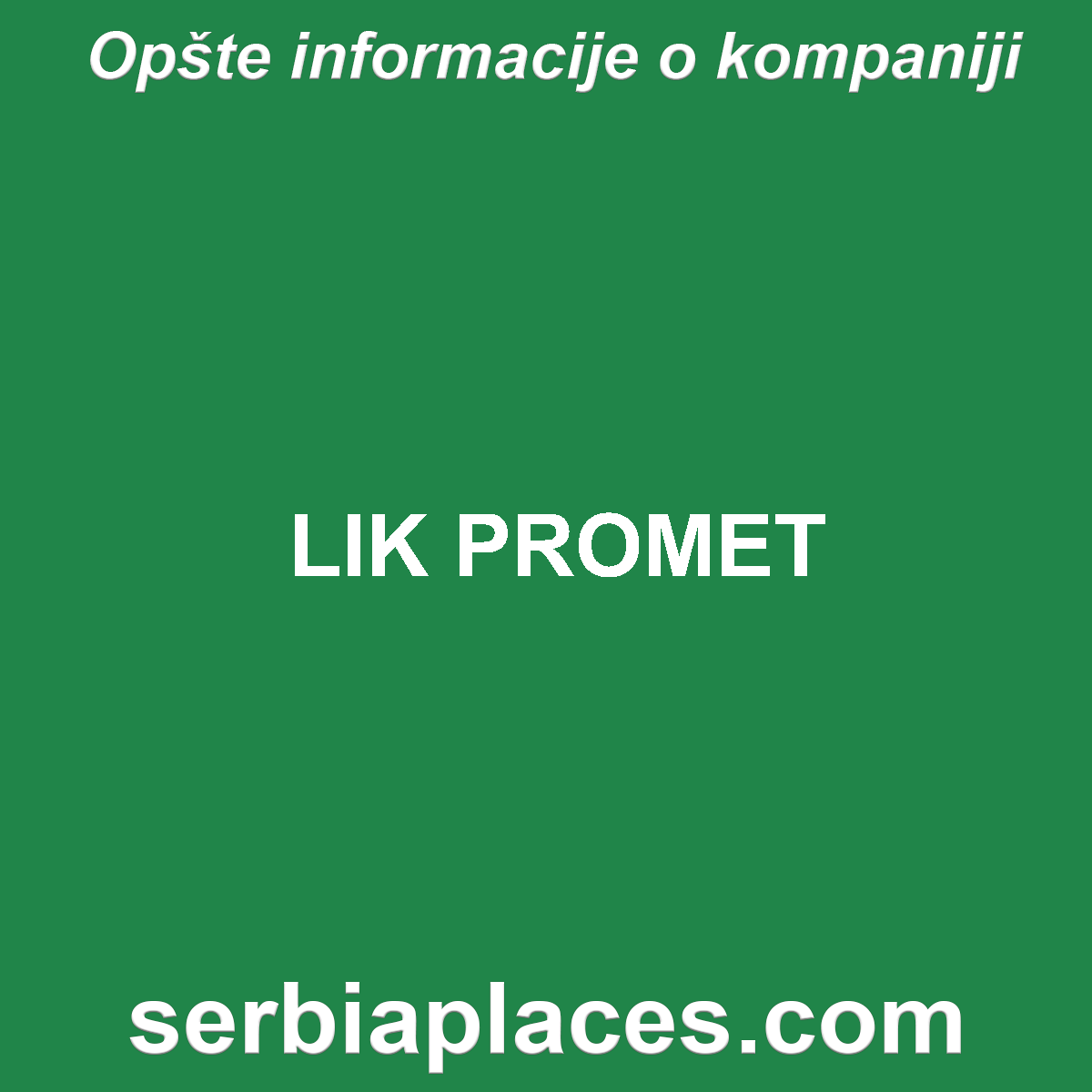 LIK PROMET