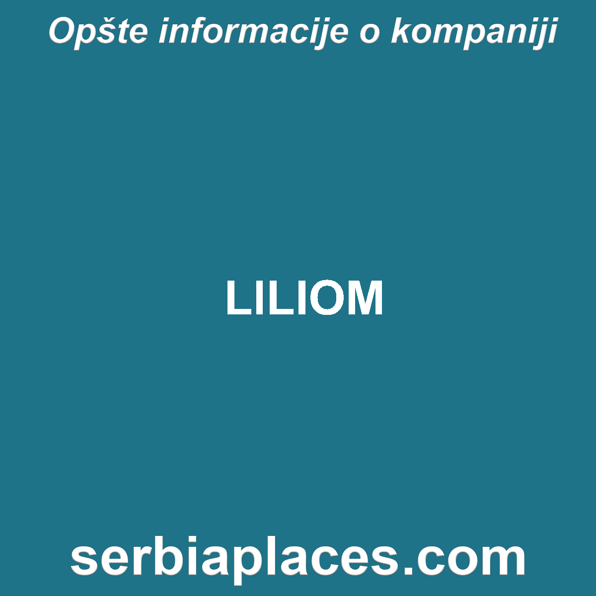 LILIOM