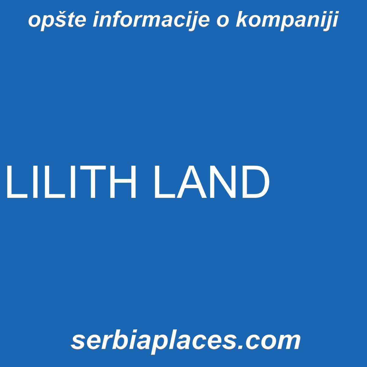 LILITH LAND