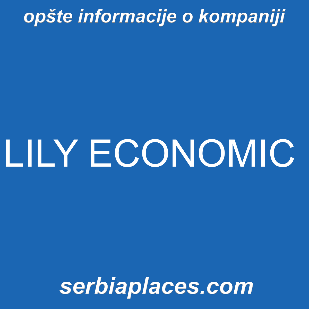 LILY ECONOMIC