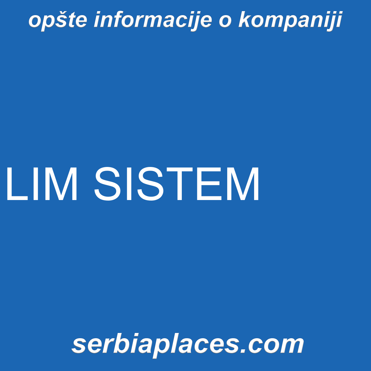 LIM SISTEM