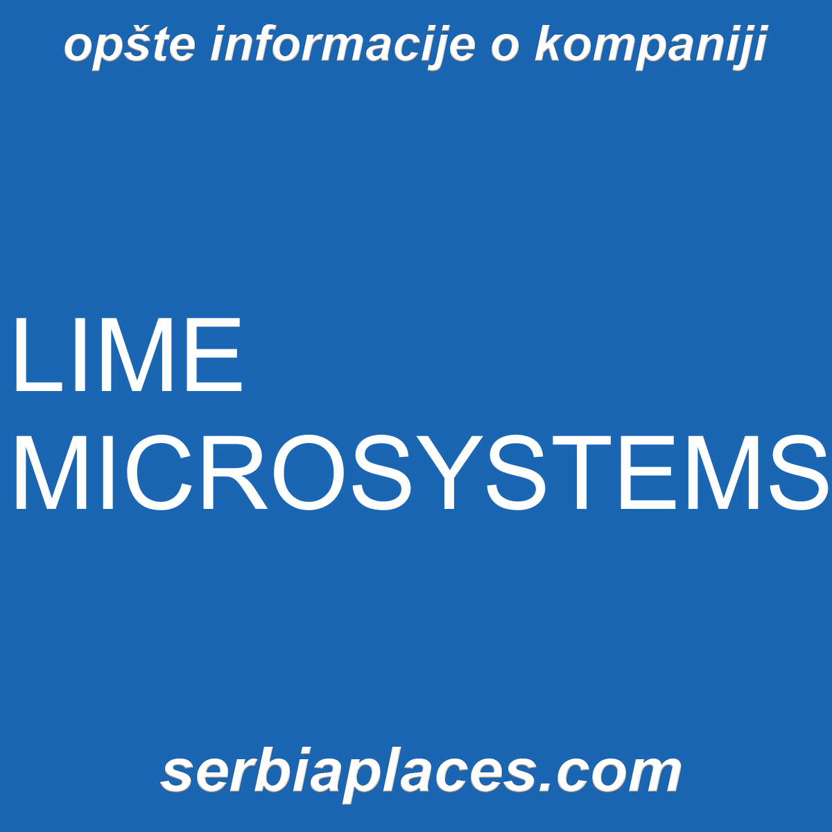 LIME MICROSYSTEMS