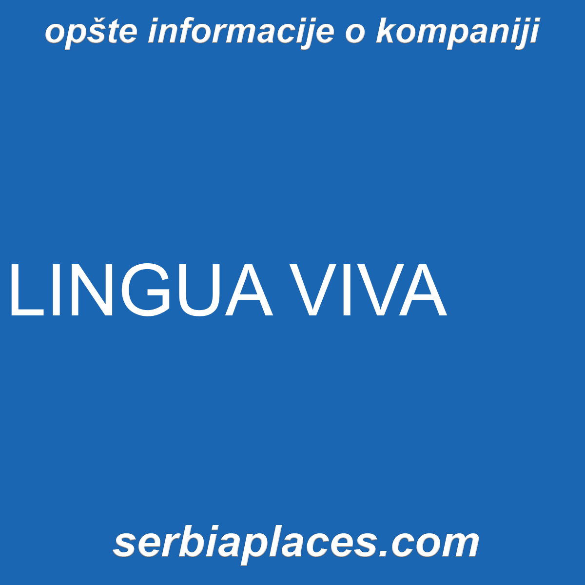 LINGUA VIVA