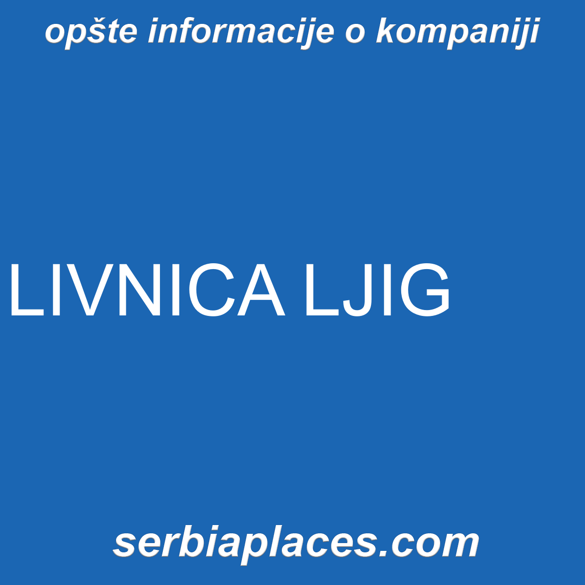 LIVNICA LJIG