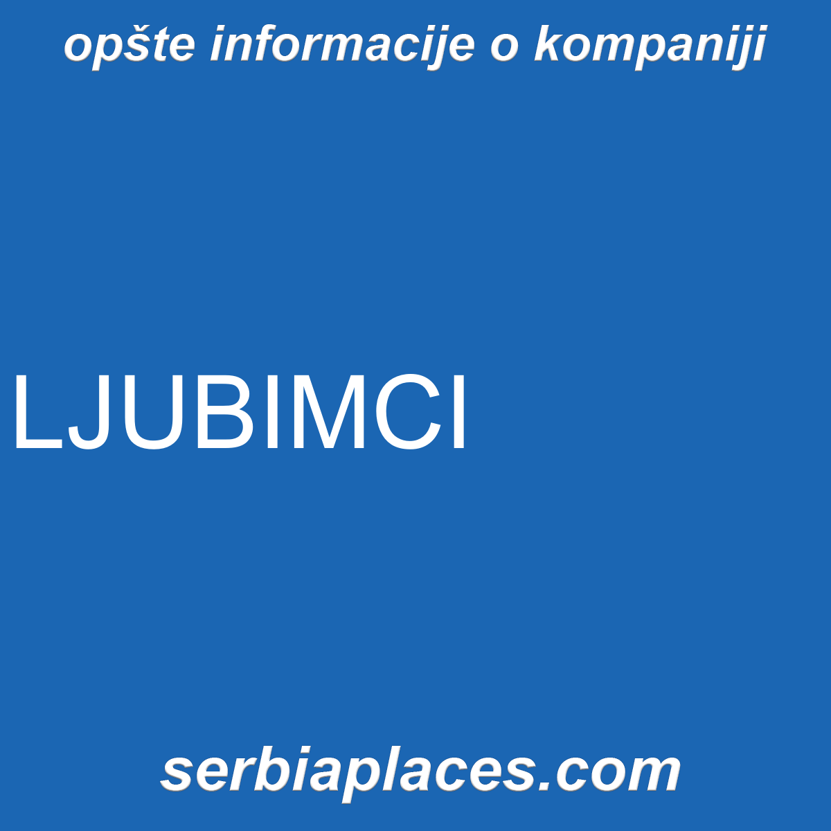 LJUBIMCI