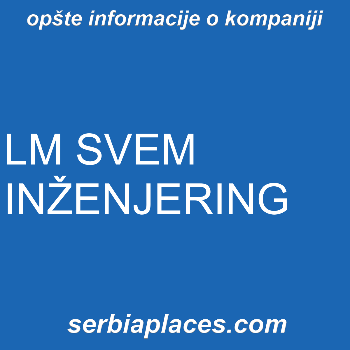 LM SVEM INŽENJERING