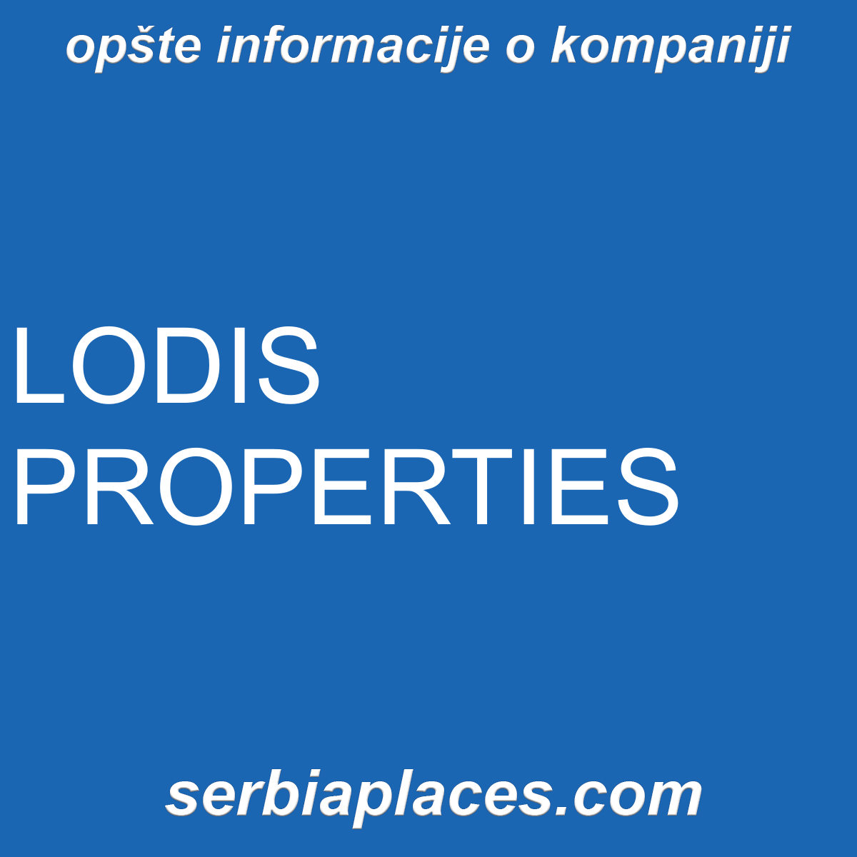 LODIS PROPERTIES