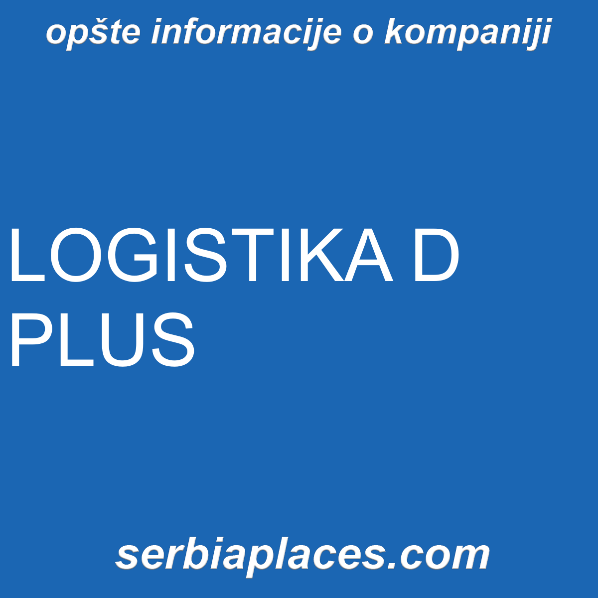 LOGISTIKA D PLUS