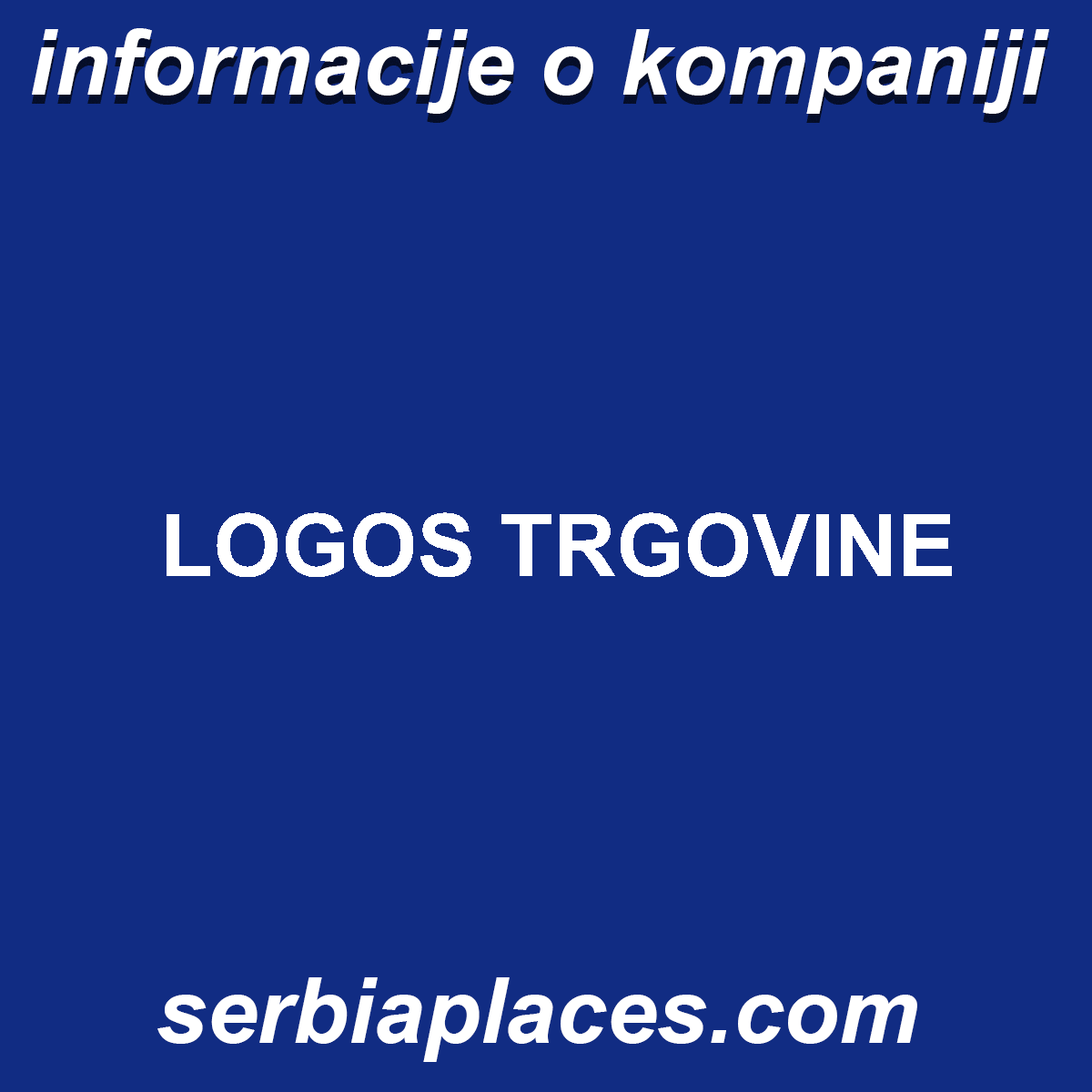 LOGOS TRGOVINE