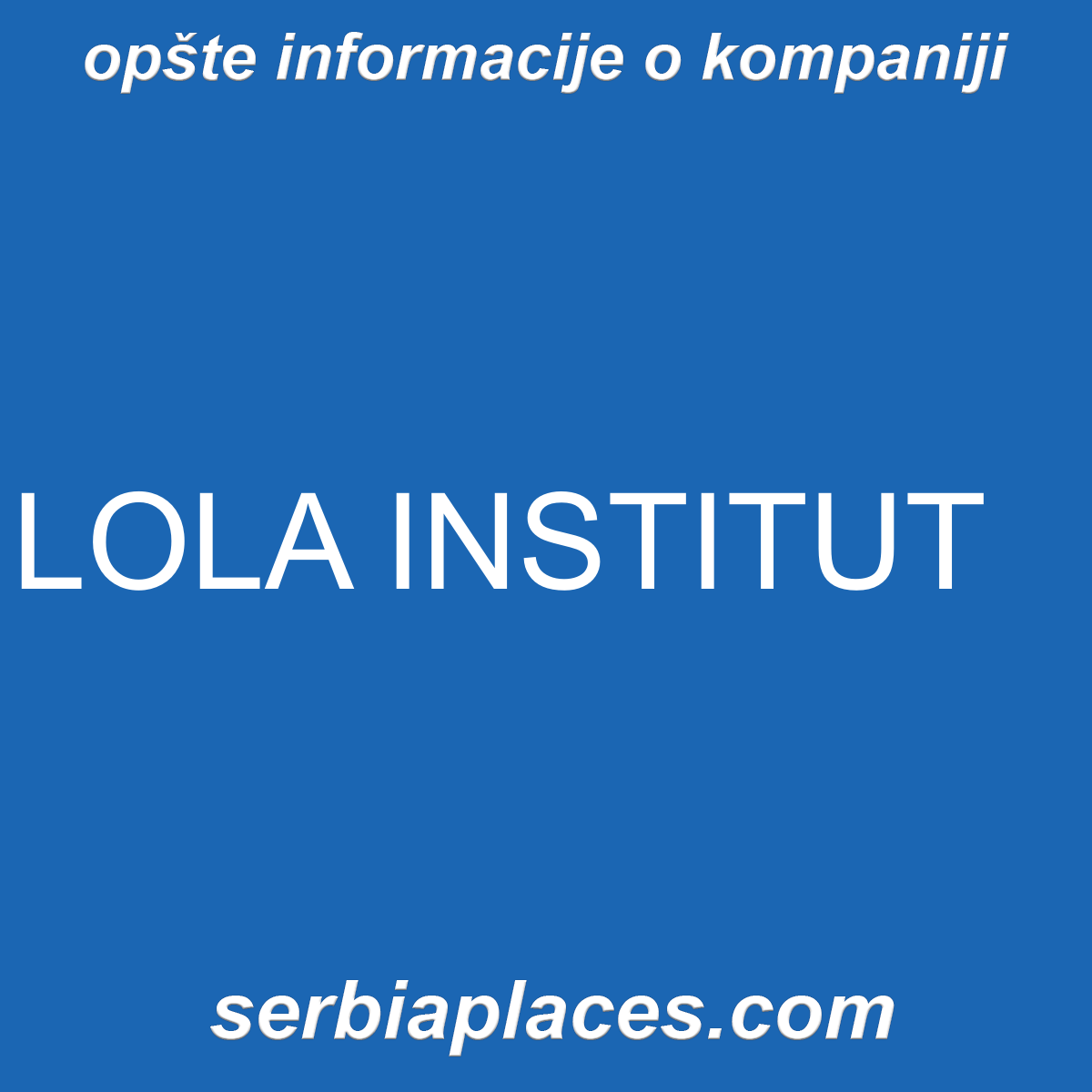 LOLA INSTITUT