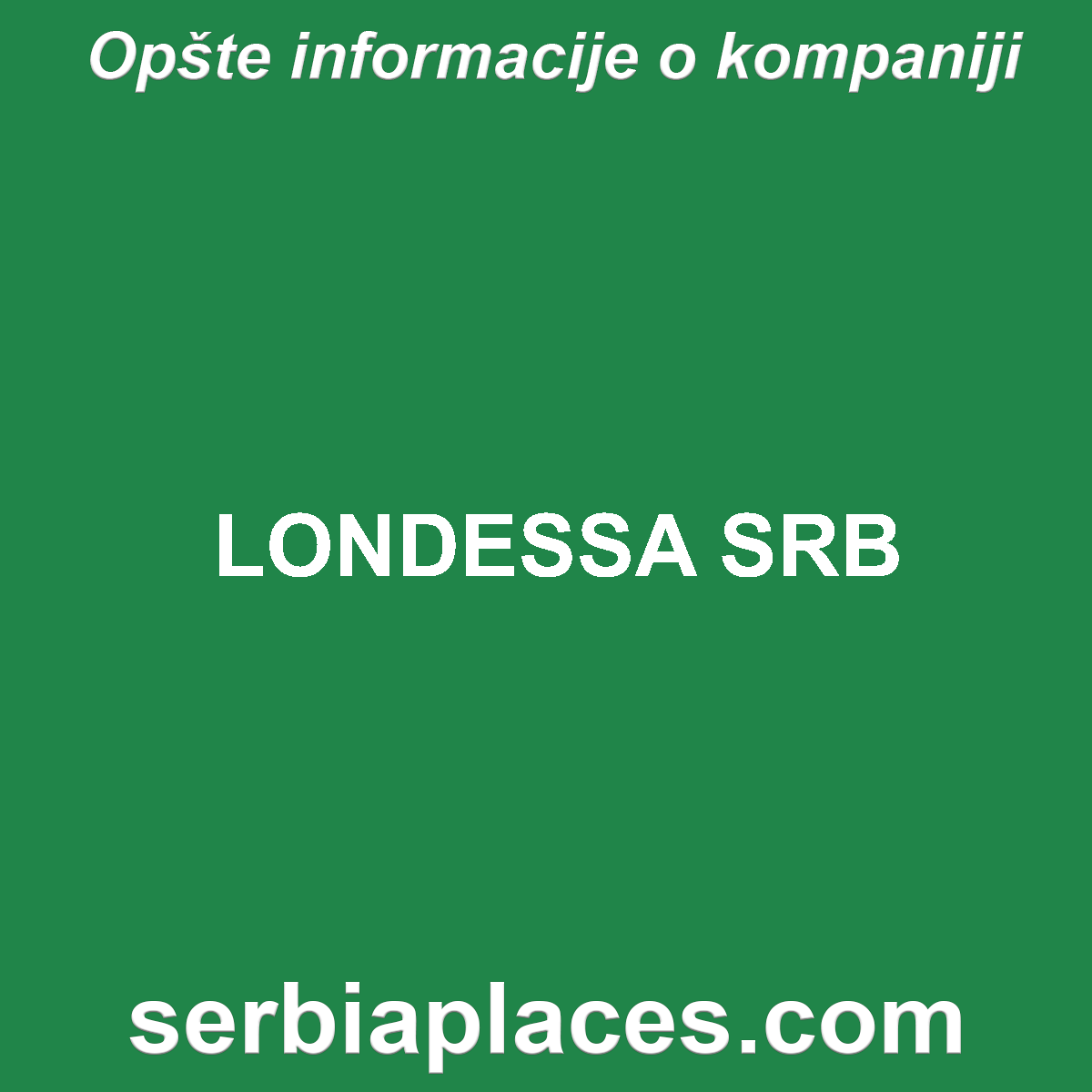 LONDESSA SRB