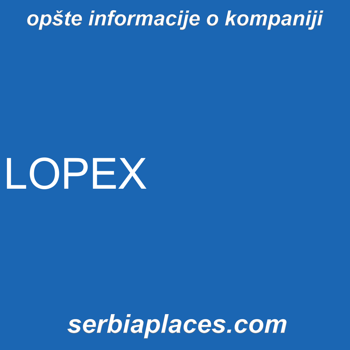 LOPEX