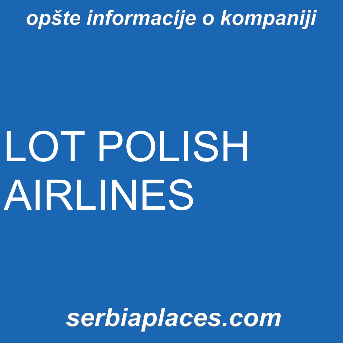LOT POLISH AIRLINES