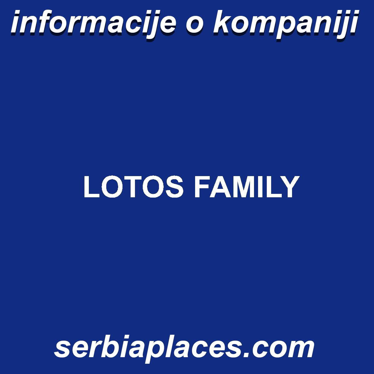 LOTOS FAMILY
