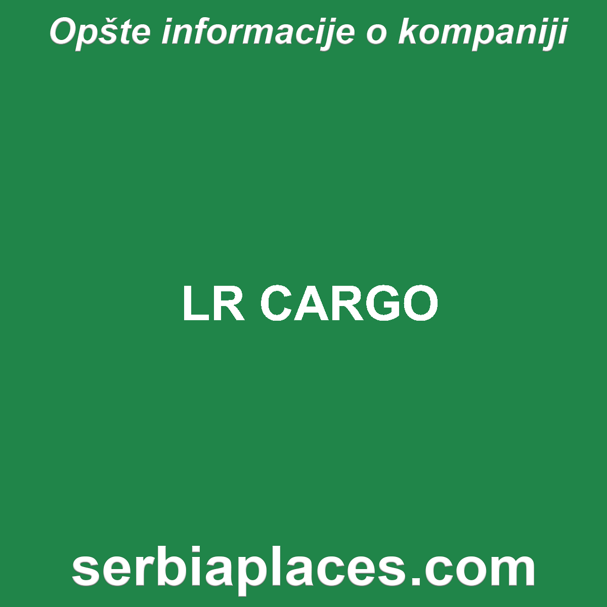 LR CARGO