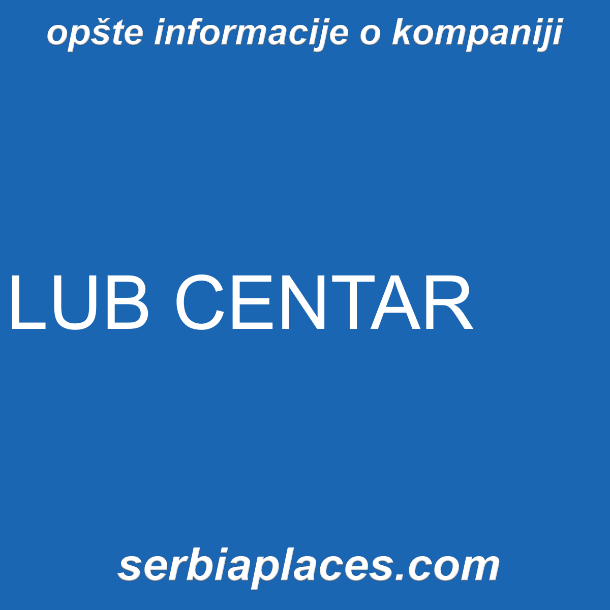 LUB CENTAR