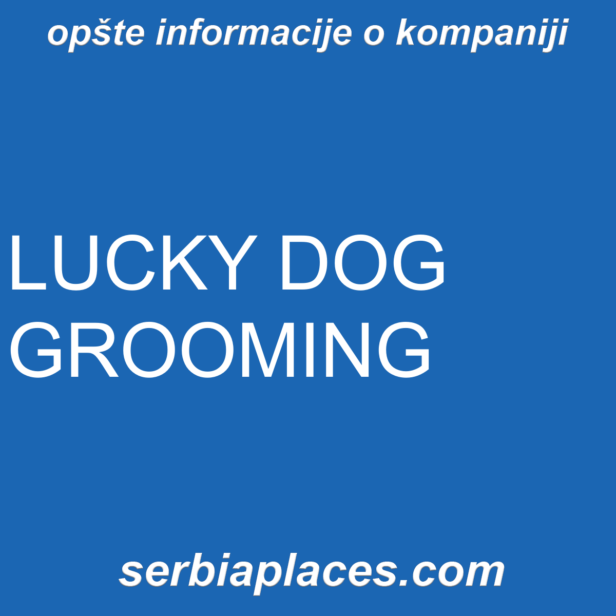 LUCKY DOG GROOMING