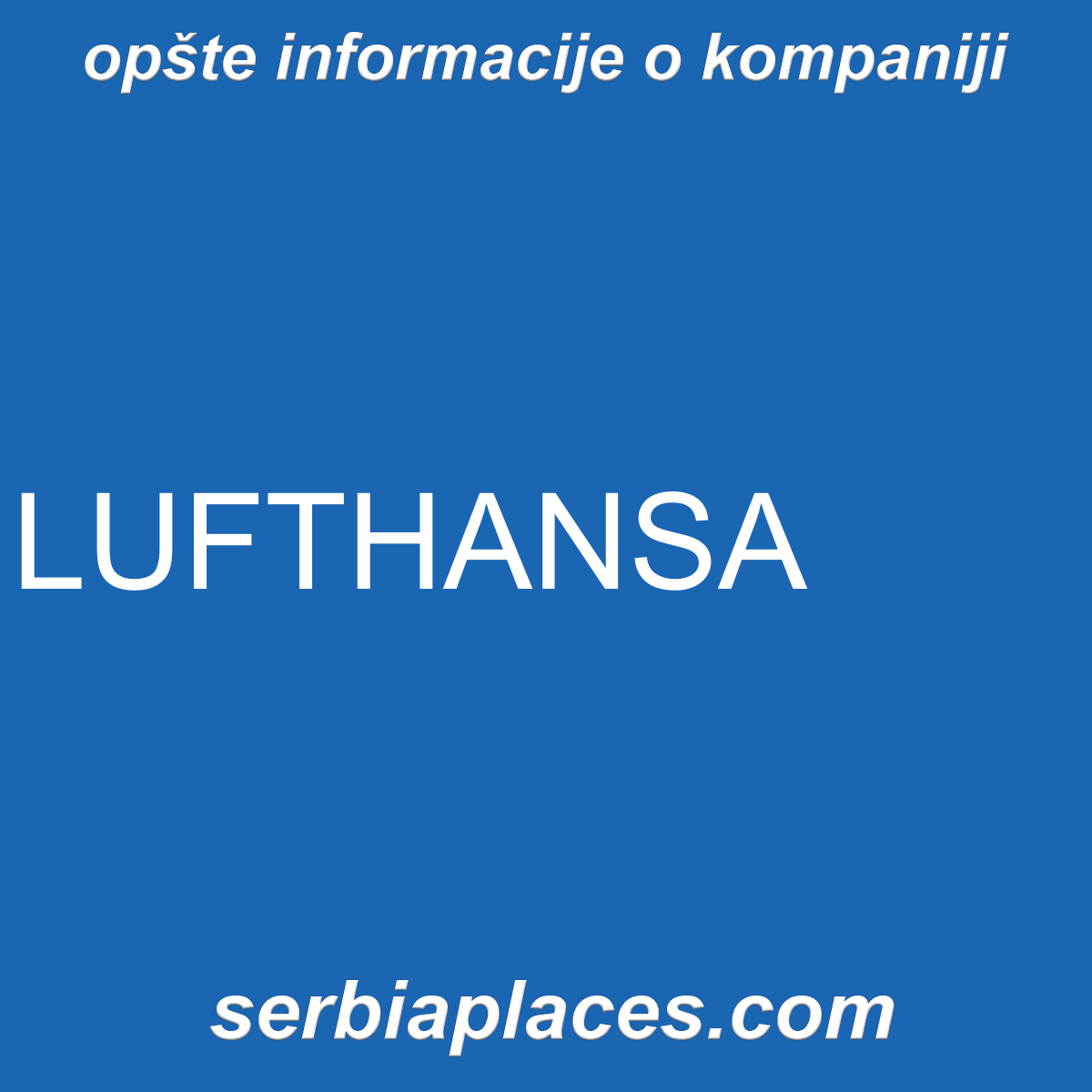 LUFTHANSA