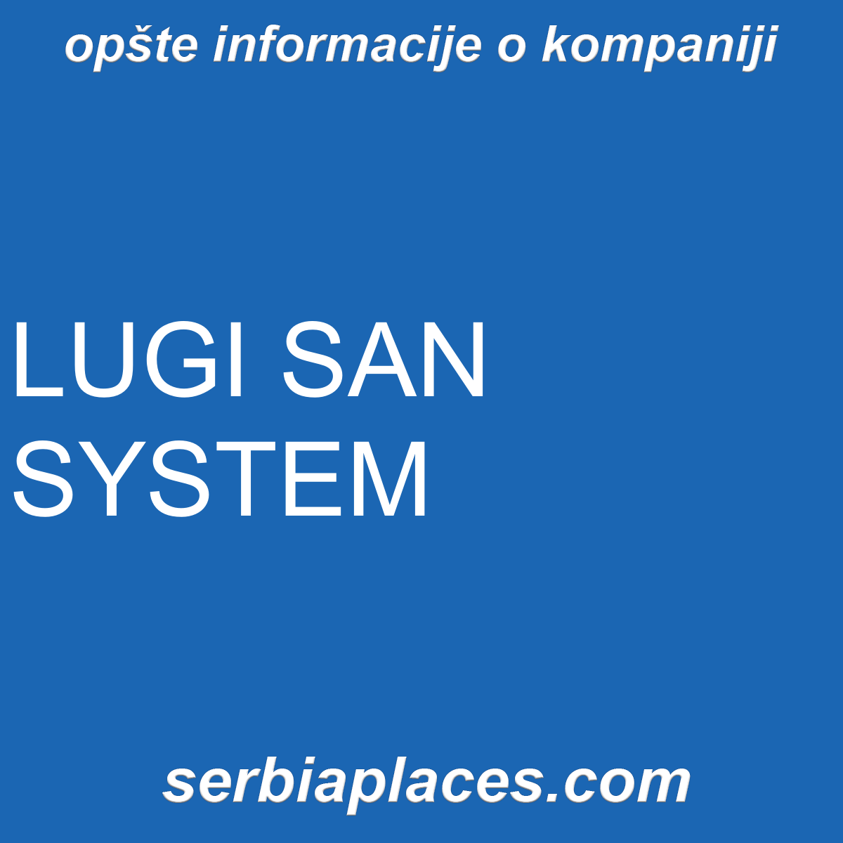LUGI SAN SYSTEM