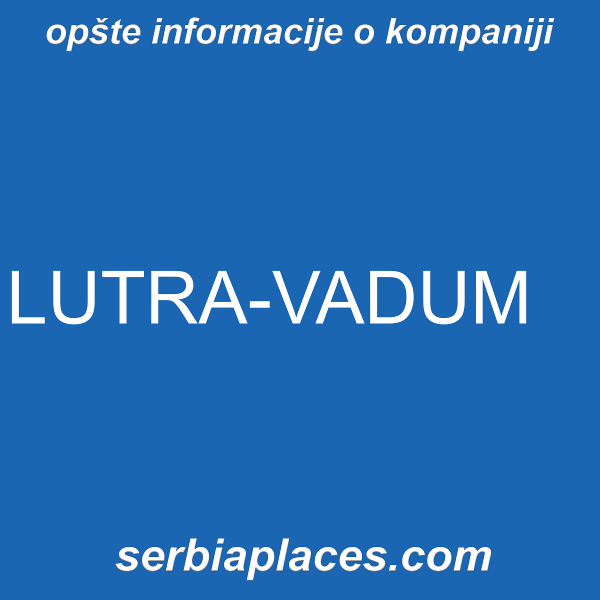 LUTRA-VADUM