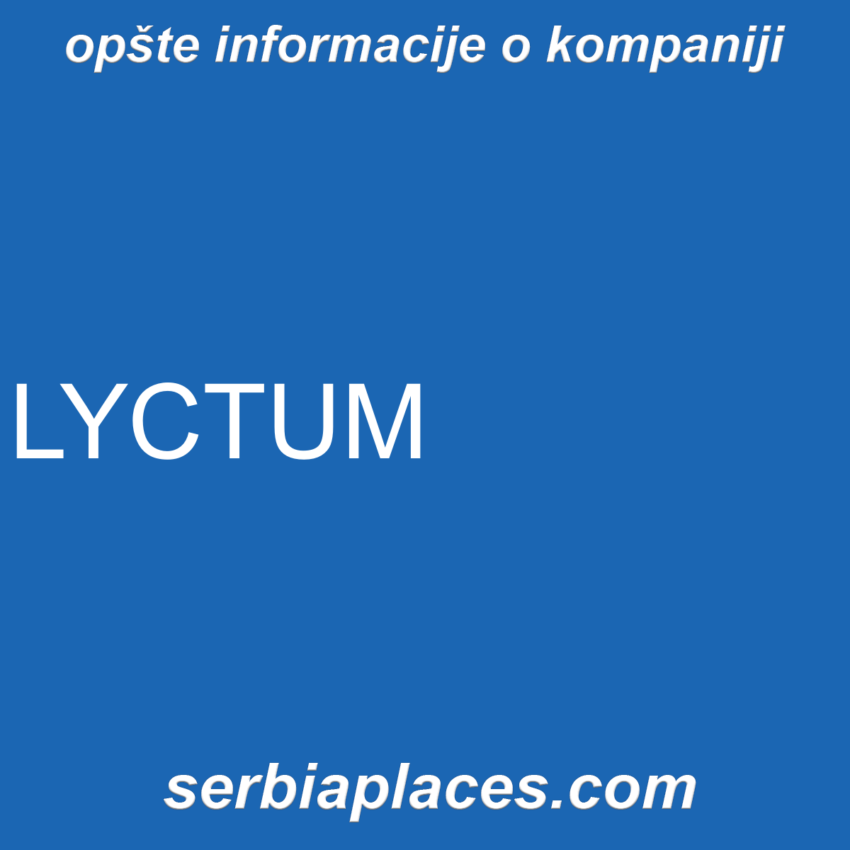 LYCTUM