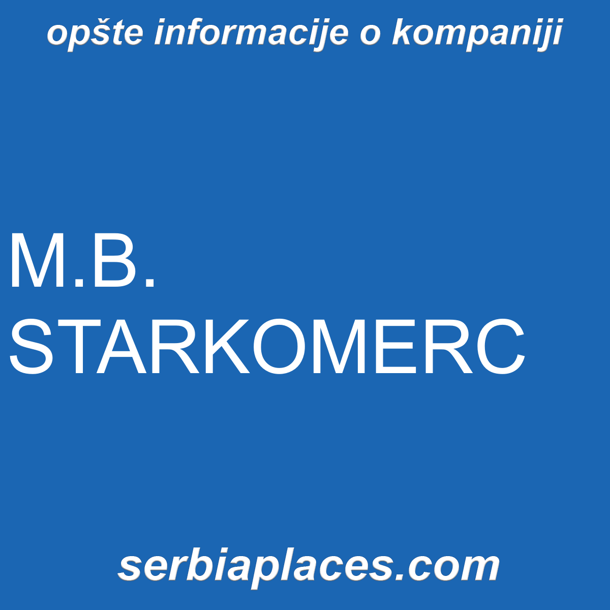 M.B. STARKOMERC
