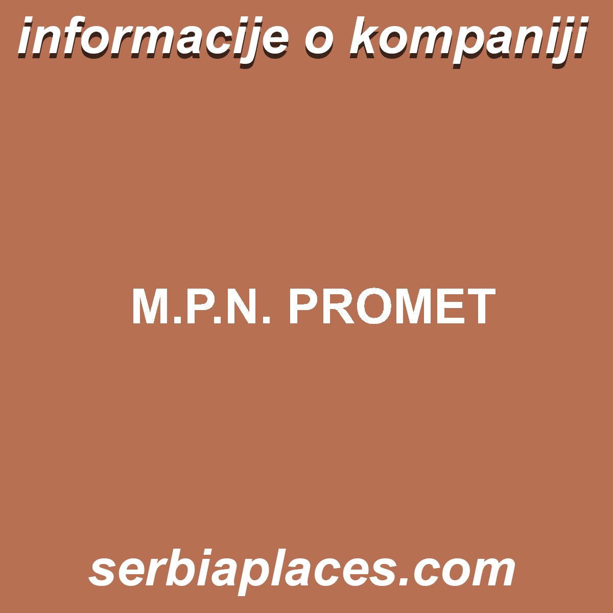 M.P.N. PROMET