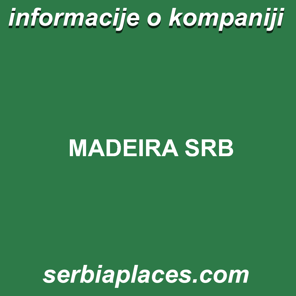 MADEIRA SRB