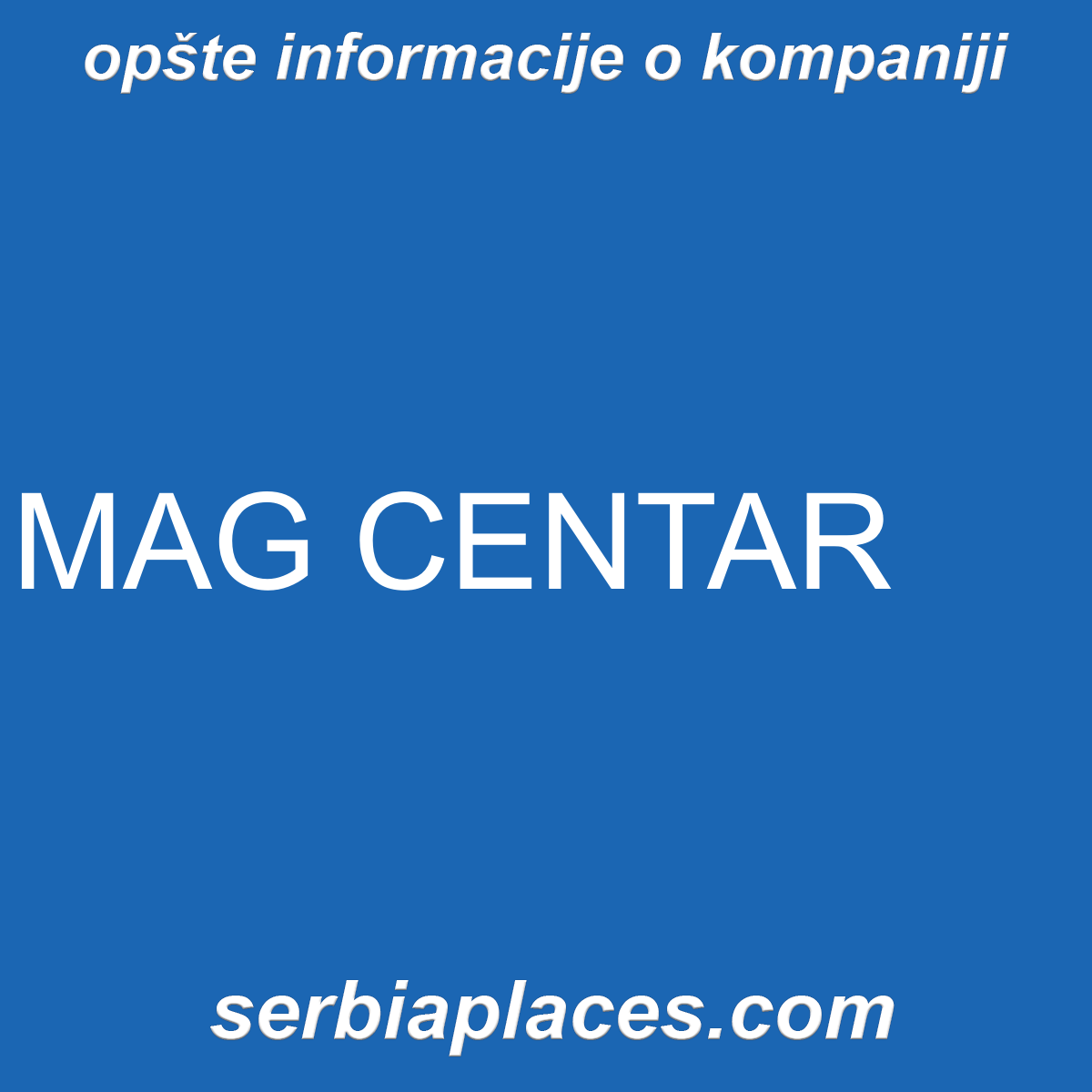 MAG CENTAR