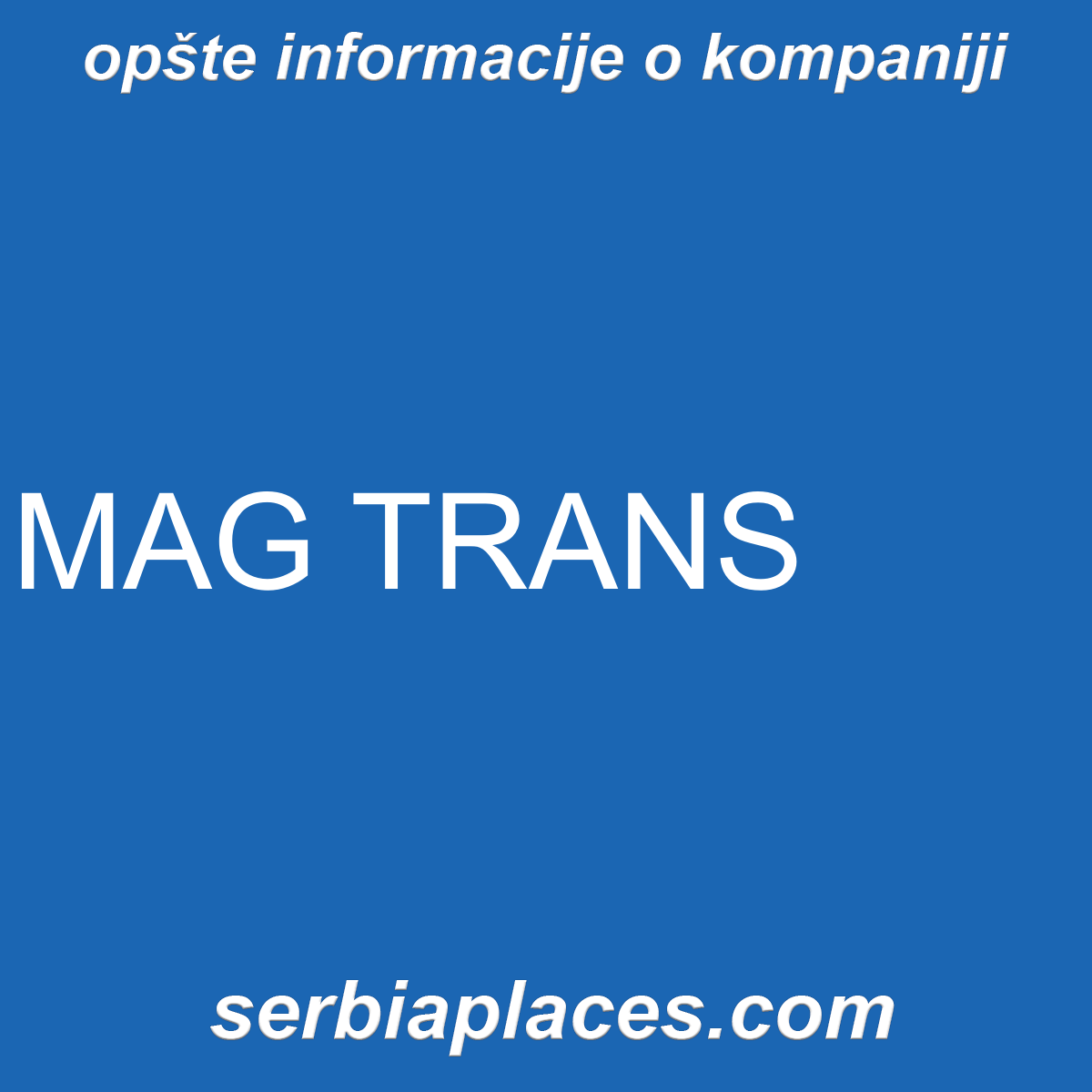 MAG TRANS