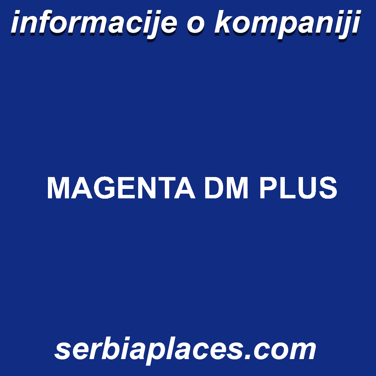 MAGENTA DM PLUS