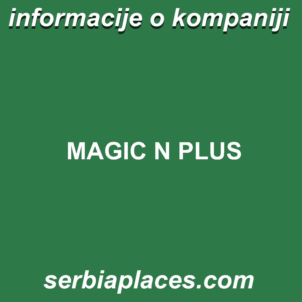 MAGIC N PLUS