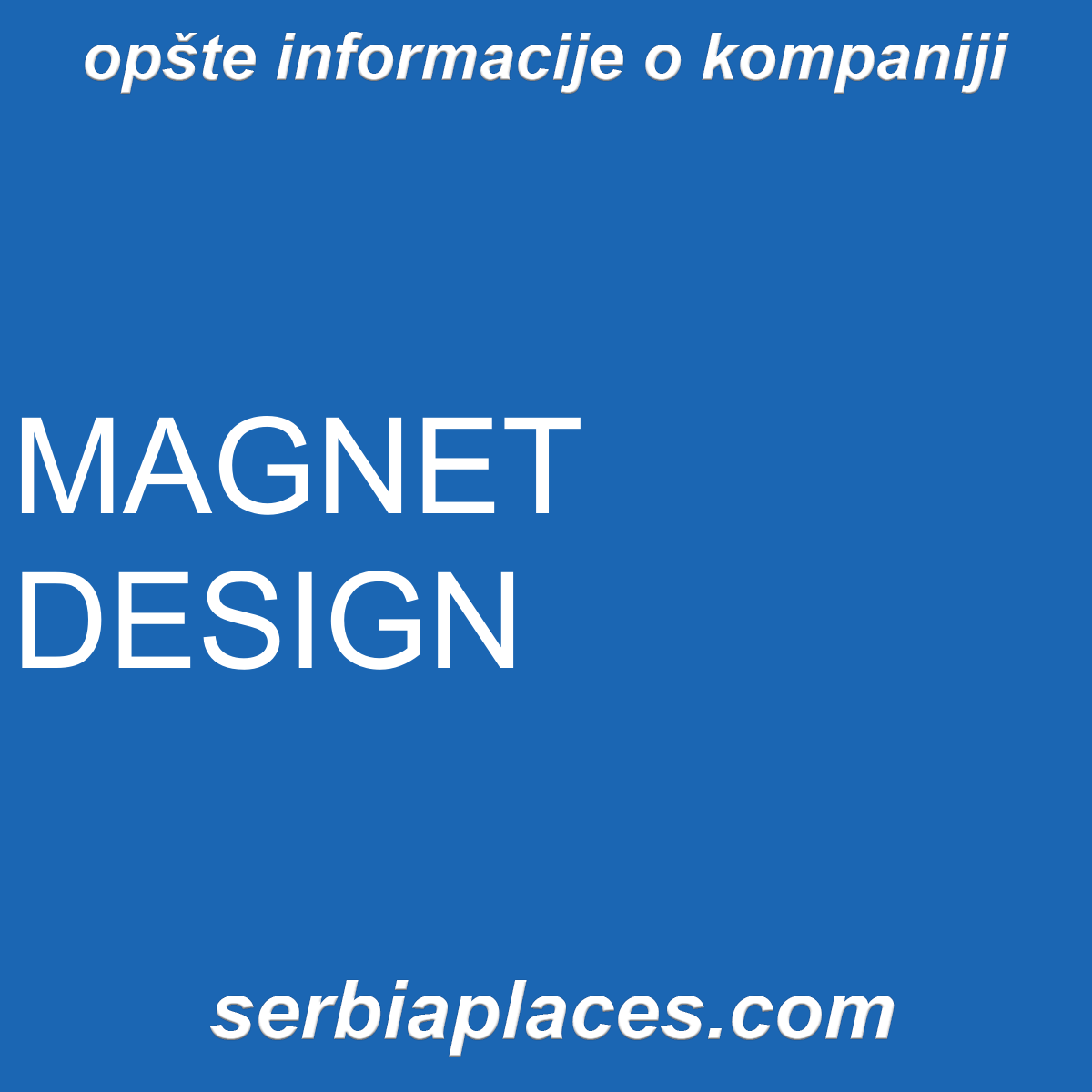 MAGNET DESIGN