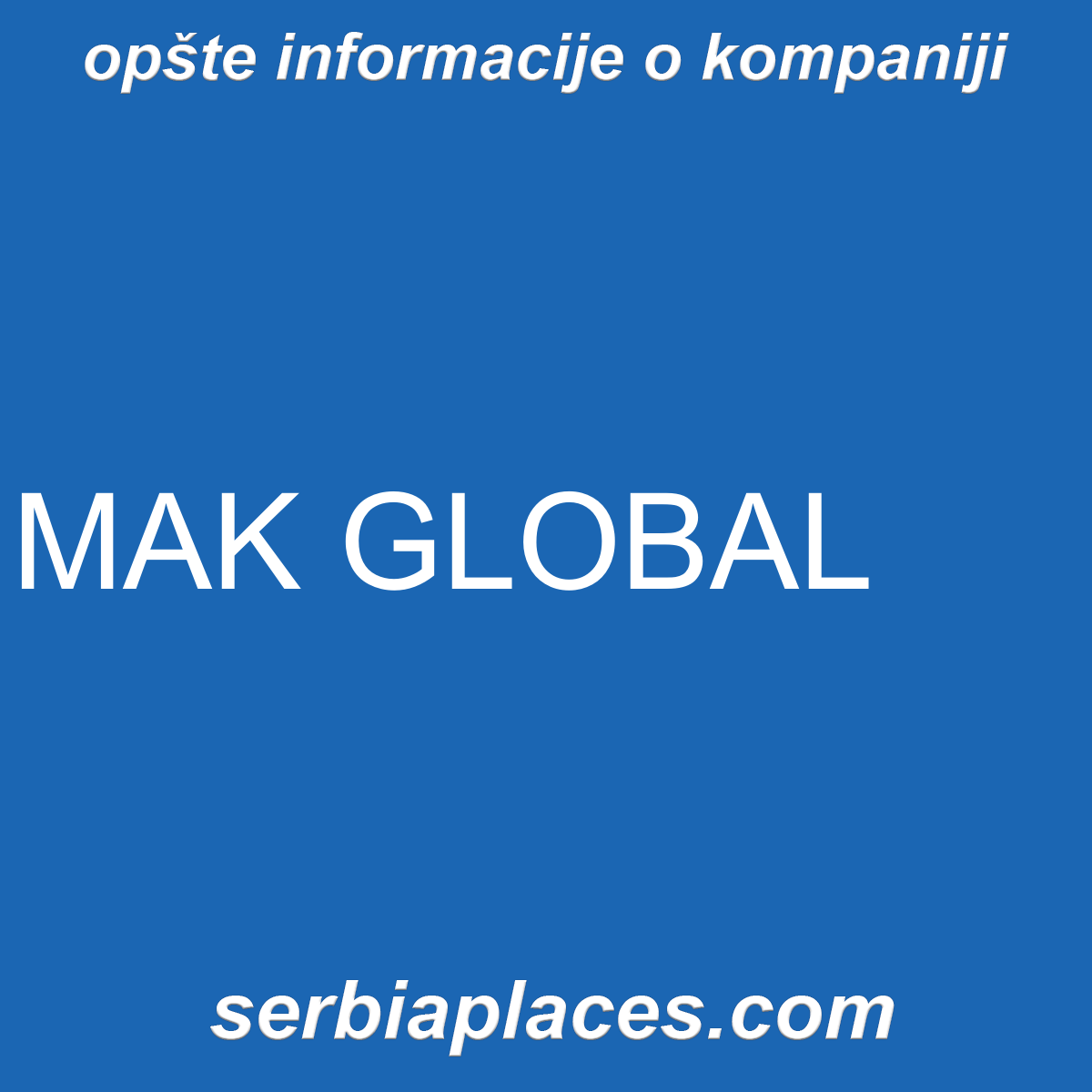 MAK GLOBAL