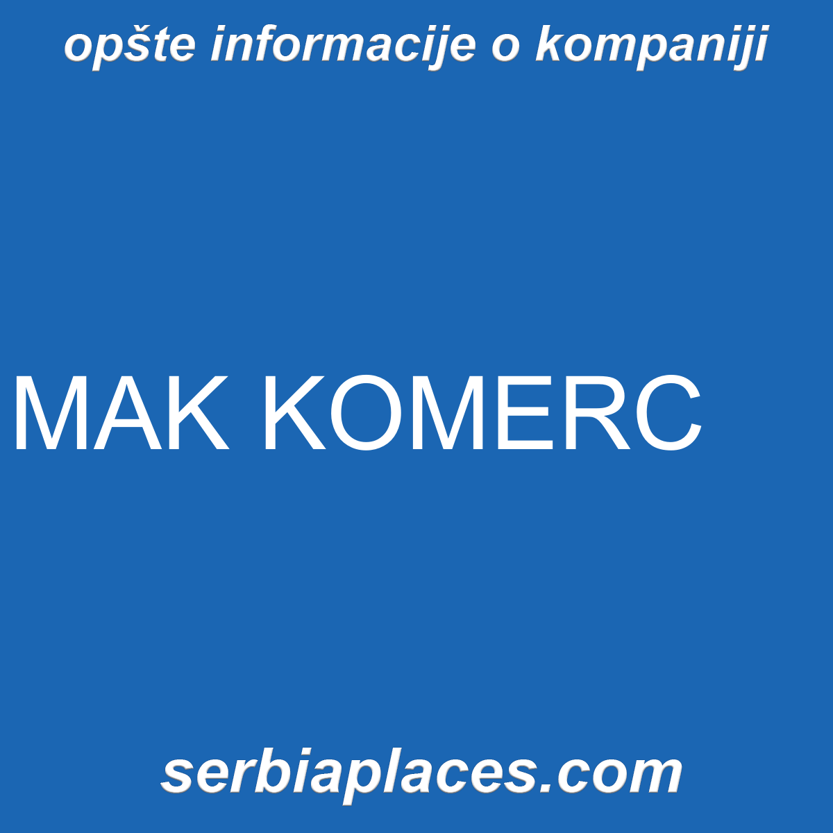 MAK KOMERC
