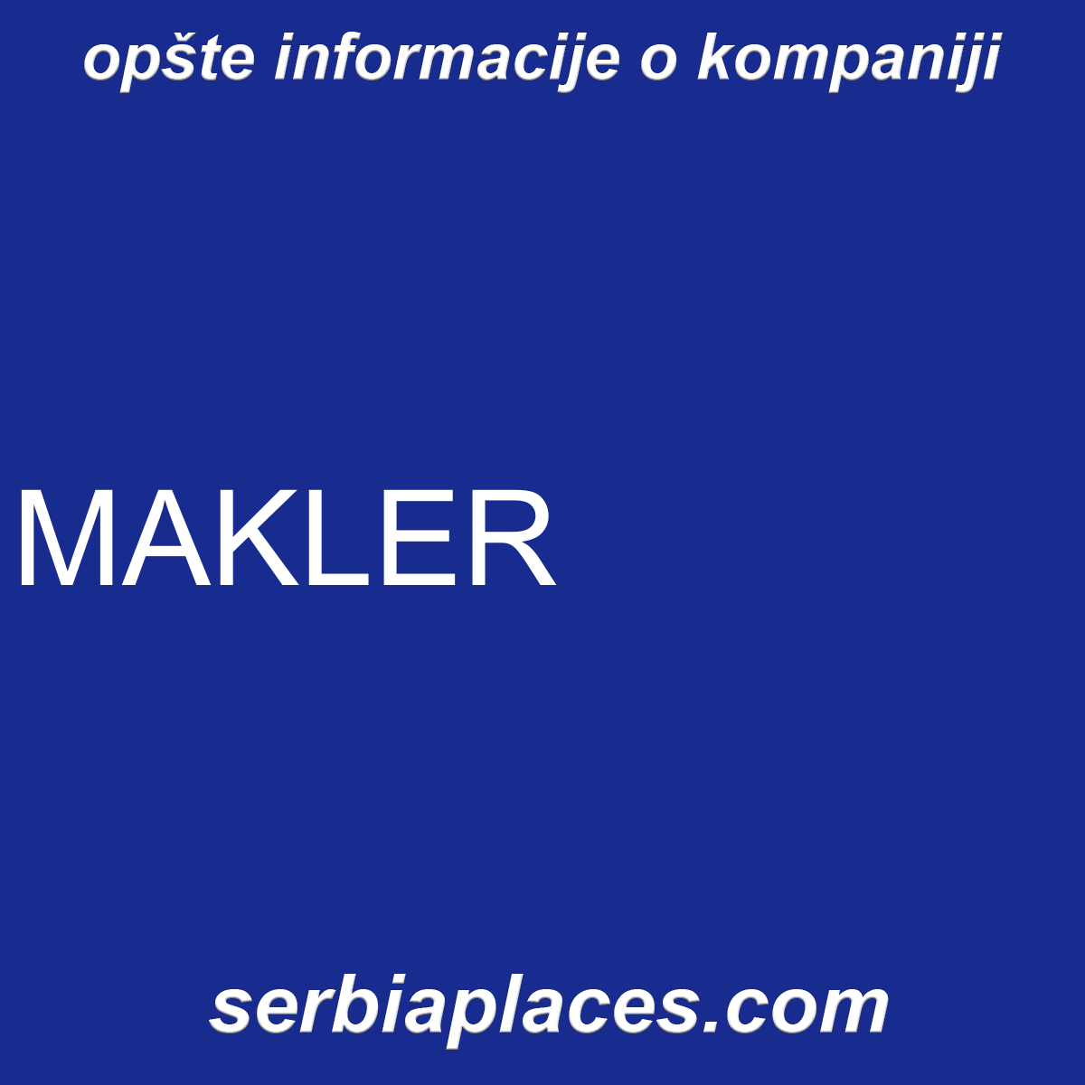 MAKLER